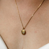 March Birthstone Necklace - Aquamarine