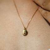 July Birthstone Necklace - Ruby