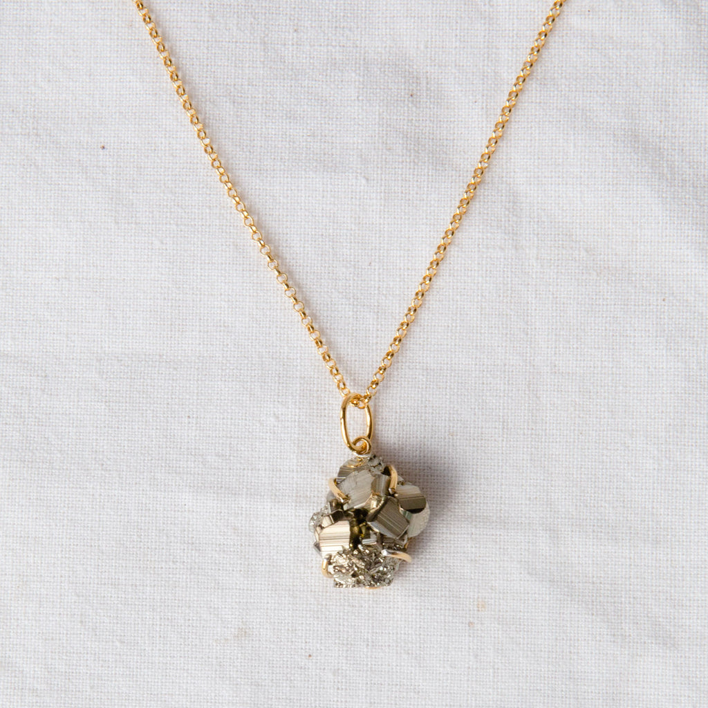 Pyrite Layering Necklaces